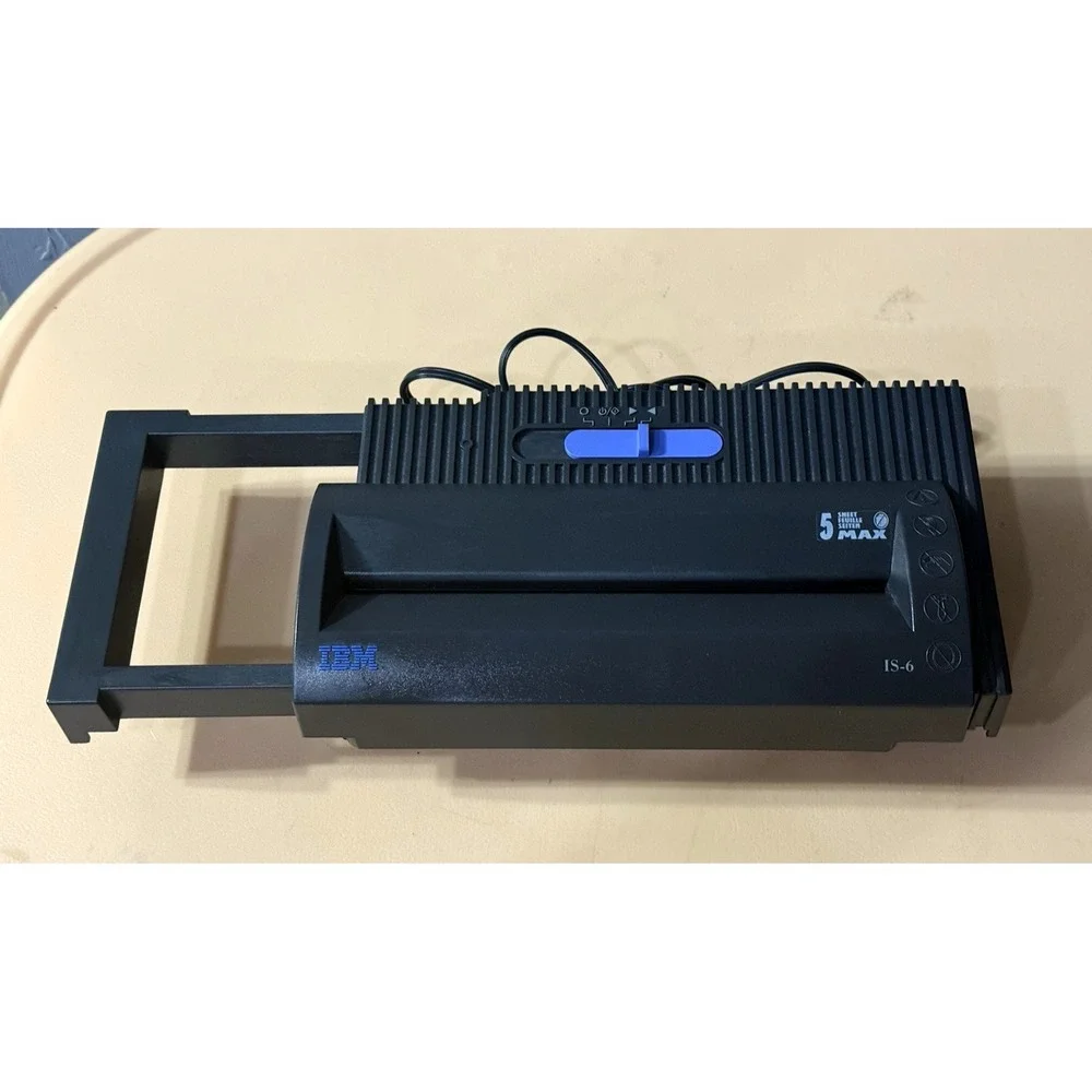 IBM IS-6 Adjustable Electric Paper Shredder Pre-owned Tested/Works